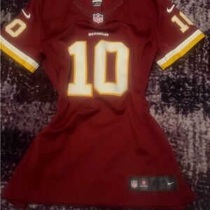 Nike Burgundy Jersey with Yellow and White Accents